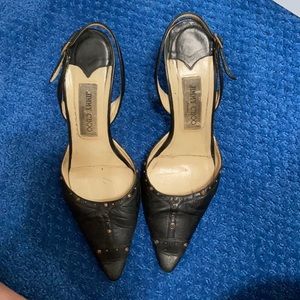 Authentic vintage Jimmy Choo mules